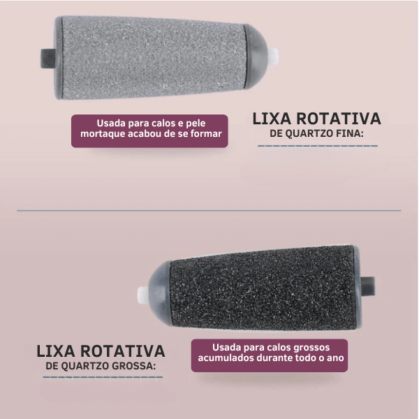 PROMOÇÃO  FootCleanPro® Lixa Elétrica Portátil dos Pés.