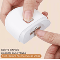 EasyCut® Cortador de Unhas Elétrico USB com Luz de Led: Praticidade e Segurança para Toda a Família